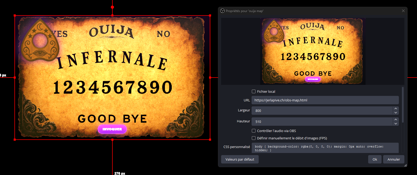 Capture OBS étape 2