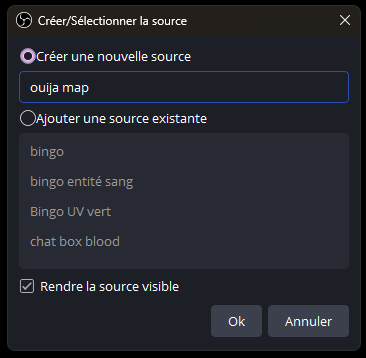 Capture OBS étape 1